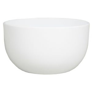 Floran schaal boule d26 h14 cm wit 3x es/12