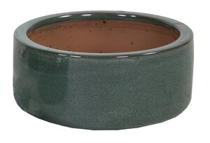 Mega Collections Glazed Bowl Moss Green D38H20