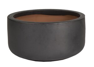 Mega Collections Glazed Bowl Matt. Black D38H20