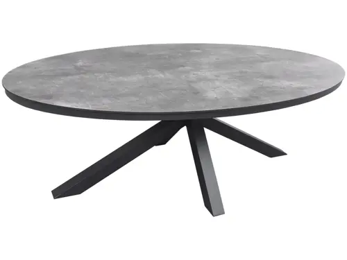 SenS-Line Brescia oval HPL dining table 220x115cm - afbeelding 1