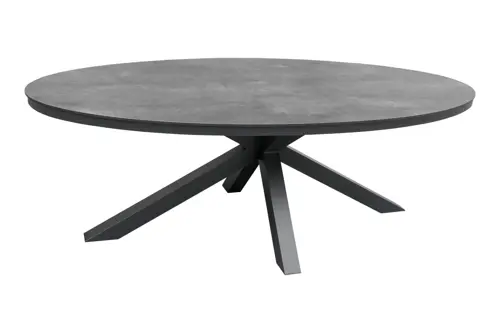 SenS-Line Brescia oval HPL dining table 220x115cm - afbeelding 3
