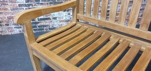 Sipora teak bench 130 cm - afbeelding 4
