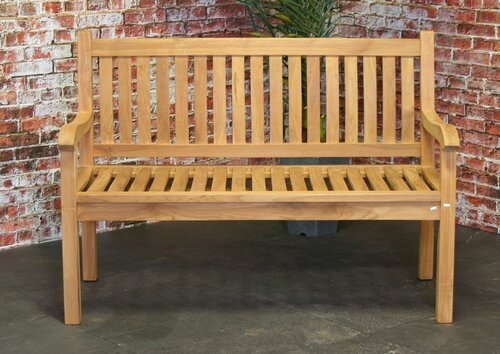 Sipora teak bench 130 cm - afbeelding 1
