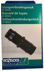 Slangverbindingsstuk Ø 20 mm - afbeelding 1