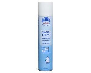 Decoris Sneeuwspray metaal - wit - Ø 5,7 cm