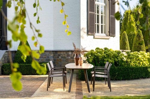 Taste 4SO Barolo dining set – 4 stoelen + Manolo tafel 180×95 cm - afbeelding 6