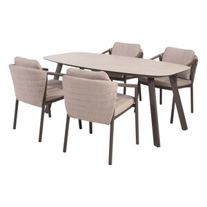 Taste 4SO Barolo dining set – 4 stoelen + Manolo tafel 180×95 cm - afbeelding 1