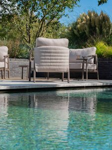 Taste 4SO Barolo loungeset – 3‑zits bank + 2 lounge stoelen + Vic salontafel - afbeelding 3