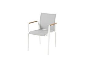 4SO Cortina stapelbare dining stoel wit - afbeelding 1