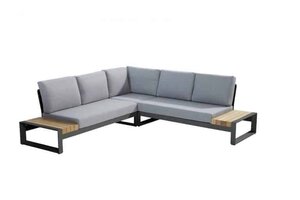 Taste 4SO Matisse loungeset antraciet, zonder salontafel - afbeelding 1