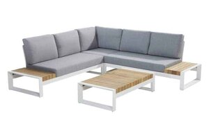 Taste 4SO Matisse loungeset wit + salontafel - afbeelding 1