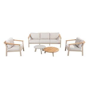 Taste 4SO Olivia loungeset 3-zits lounge bank + 2x lounge stoel + Emma salontafels - afbeelding 1