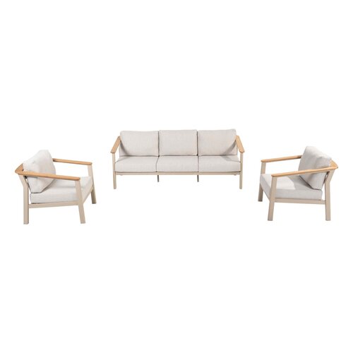 Taste 4SO Olivia loungeset 3-zits lounge bank + 2x lounge stoel - afbeelding 1