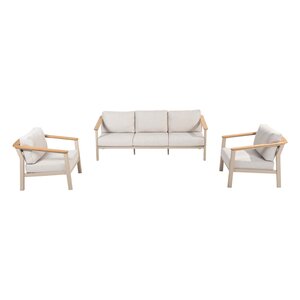Taste 4SO Olivia loungeset 3-zits lounge bank + 2x lounge stoel - afbeelding 1