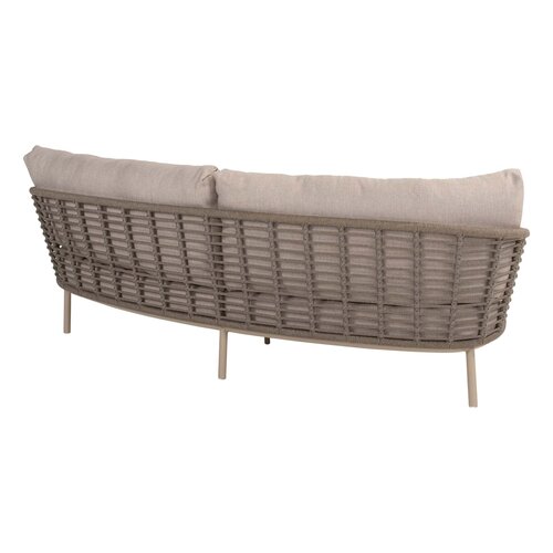 Taste 4SO Puglia loungeset latte, 3-zits loungebank + 2x lounge stoel - afbeelding 9