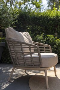 Taste 4SO Puglia loungeset latte, 3-zits loungebank + 2x lounge stoel - afbeelding 6