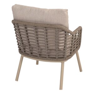 Taste 4SO Puglia low dining set – 6 stoelen + Donato low dining tafel 160 cm Ø - afbeelding 5