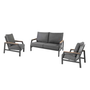 Taste 4SO Ravenna 2 x lounge stoel + 1 x 2.5-zits lounge bank