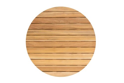 Taste 4SO Rhodos chaise lounge bank + 4 Seasons Outdoor Verdi salontafel teak 73 Ø cm - afbeelding 7