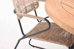Taste 4SO Swing stapelbare dining stoel naturel - afbeelding 5
