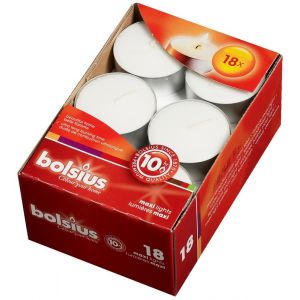 Bolsius Maxilicht 10-uurs bx18 WIT