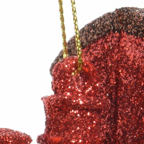 Decoris Trein kunststof - rood/kleur(en) - 4,5 × 12,5 × 7,5 cm - afbeelding 3