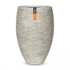 Capi vaas elegant deluxe rib 39x60 ivoor