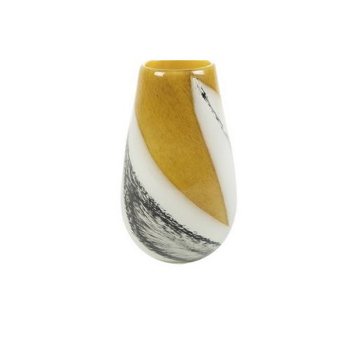 Ter Steege Vaas Jazz marble ocher D16 H29 ES/8