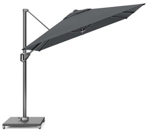 Platinum zweefparasol Voyager T¹ 250x250 antraciet - afbeelding 2