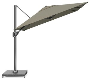 Platinum zweefparasol Voyager T¹ 250x250 taupe - afbeelding 2