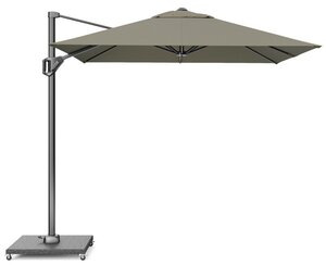 Platinum zweefparasol Voyager T¹ 250x250 taupe - afbeelding 1