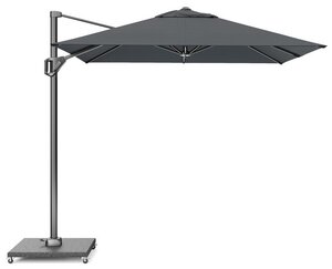 Platinum zweefparasol Voyager T¹ 250x250 antraciet - afbeelding 1