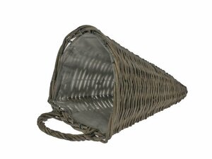 Van der Leeden Wandhanger wilg l25b22h32cm grijs