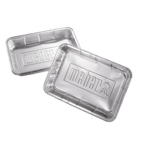 Weber Aluminium lekbakjes - 10 stuks - afbeelding 1