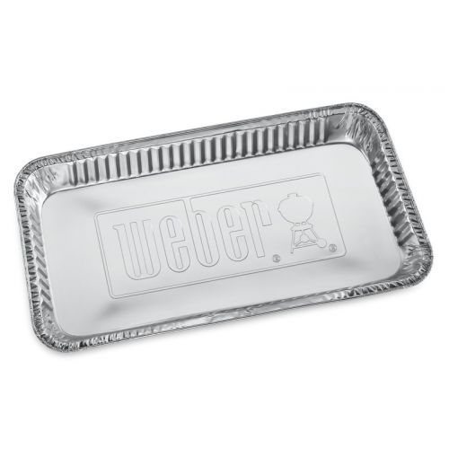 Weber Lekbakjes aluminium xl 5st - afbeelding 1