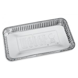 Weber Lekbakjes aluminium xl 5st - afbeelding 1