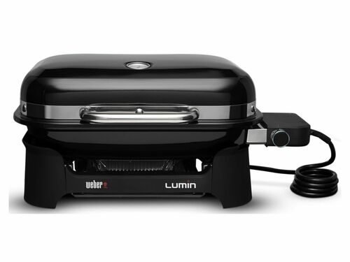 WEBER Lumin compact black, elektrisch - afbeelding 1