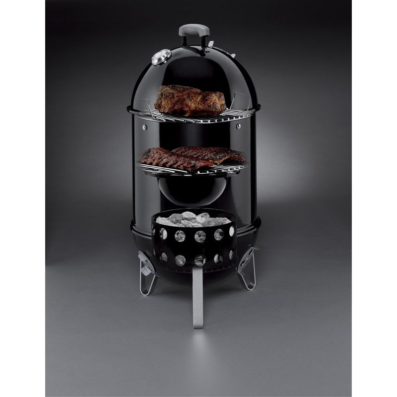 Durf naaien De waarheid vertellen Weber Smokey Mountain Cooker Smoker Ø 37 cm Black - Tuindorado