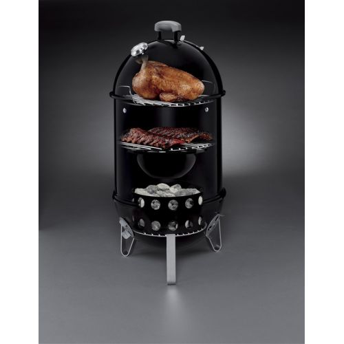 Weber Smokey Mountain Cooker Smoker Ø 37 cm Black - afbeelding 13