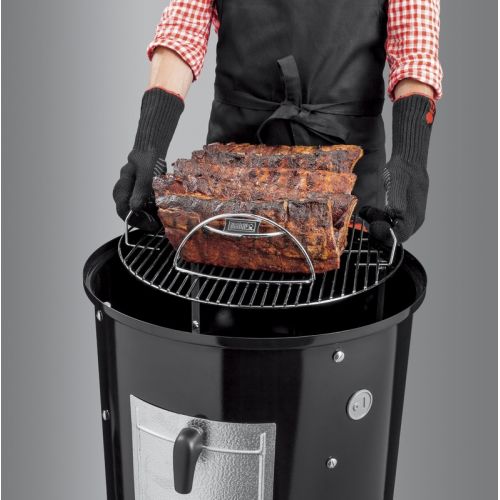 Weber Smokey Mountain Cooker Smoker Ø 47 cm Black - afbeelding 6