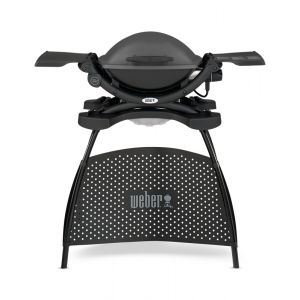Weber Weber® Q 1400 Elektrische barbecue met stand Dark Grey - afbeelding 2
