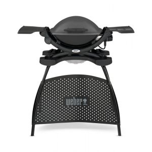 Weber Q1400 stand+werkblad dark grey - afbeelding 2