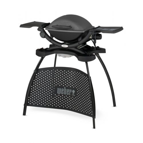Weber Weber® Q 1400 Elektrische barbecue met stand Dark Grey - afbeelding 1