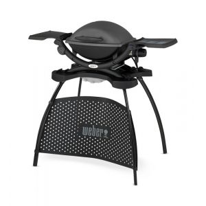 Weber Q1400 stand+werkblad dark grey - afbeelding 1